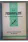 La Personnalité - J.-C. Filloux - Puf - Que sais-je -