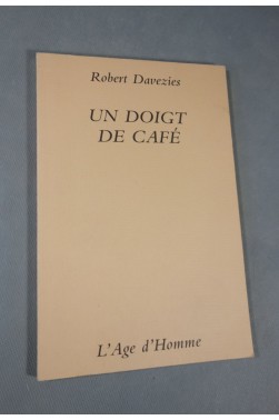 Un doigt de café [Broché]