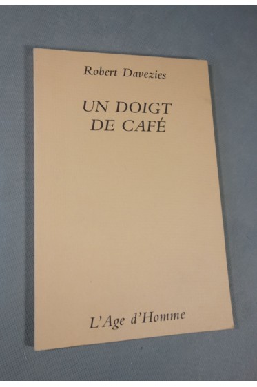 Un doigt de café [Broché]