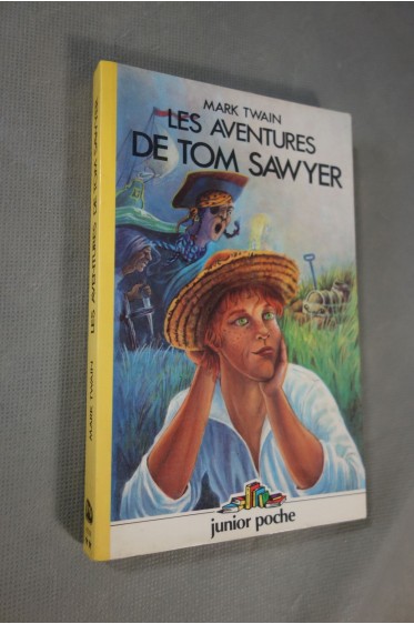 Les Aventures de Tom Sawyer - Mark Twain - Junior-poche, Ed. Lito-Paris, 1987 -
