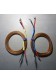 Cables enceintes montés 4mm2 Monster XP 2x 2,20m + fiches banane + fourches plaquées or