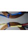 Cables enceintes montés 4mm2 Monster XP 2x 2,20m + fiches banane + fourches plaquées or