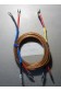 Cables enceintes montés 4mm2 Monster XP 2x 2,20m + fiches banane + fourches plaquées or