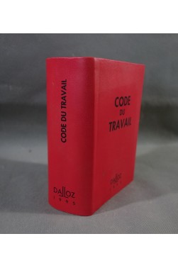 Code du travail - Dalloz 1995 - 2290 pages