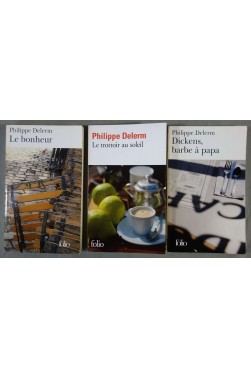 lot: Le bonheur + Le trottoir au soleil + Dickens, barbe à papa -