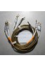 Cables enceintes montés 2,5mm2 NorStone 2x2,65m + bananes + fourches plaquées or
