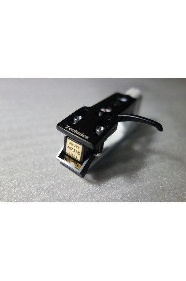 Porte-cellule avec cellule vinyle SHURE M75ED type 2 Deluxe High Trackability + Headshell ! NO STYLUS !