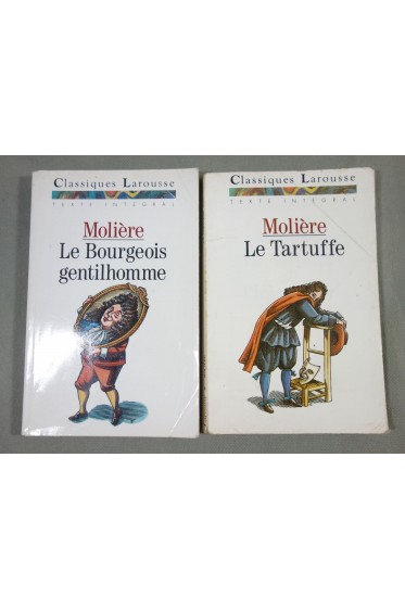Lot Classiques Larousse - Molière. Le Bourgeois gentilhomme + Tartuffe