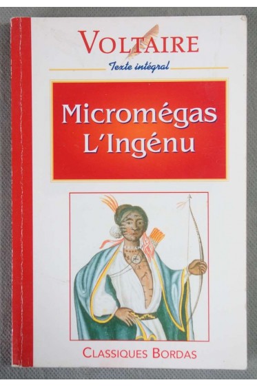 Micromégas, L' ingénu - Voltaire - Classiques Bordas, 1995 -