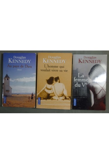 Lot Kennedy: Au pays de Dieu +L'homme qui voulait vivre sa vie + La femme du Vè -