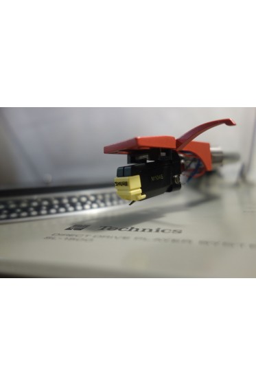 Cartridge SHURE M104E + genuine Stylus Biradial elliptical - porte-cellule, cellule et stylus