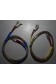 Cables enceintes montés Norstone Flat 2,5mm2 OFC 2x 2,30m + bananes + Fourches
