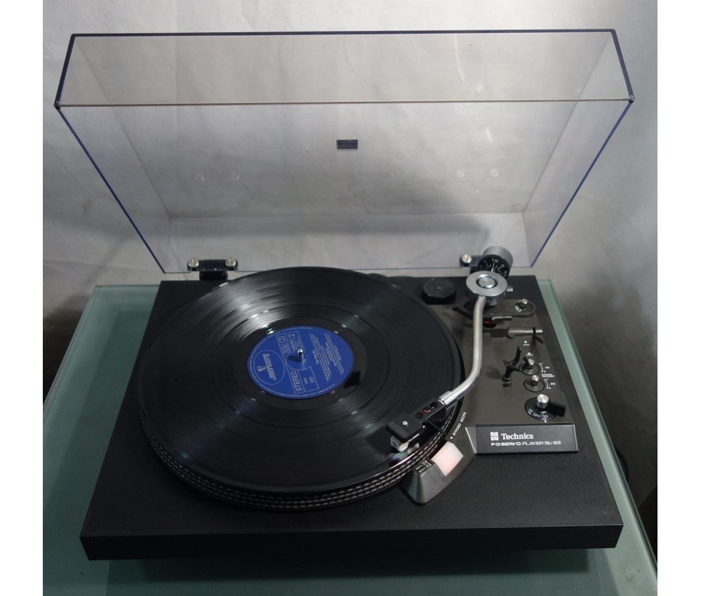 Platine Vinyle Vintage Madison A1320 Noire, Jamais Servie, Ouverte