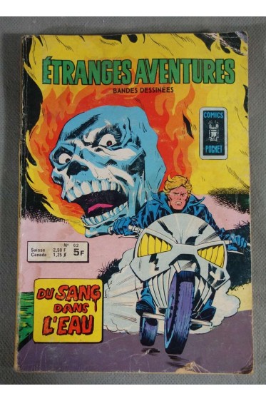 ETRANGES AVENTURES n° 62, Du Sang Dans L'eau - Jack Kirby - 1979