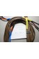Cables enceintes montés CABASSE cuivre 2,5mm² + 4 fourches + 4 bananes 2x 2,80m