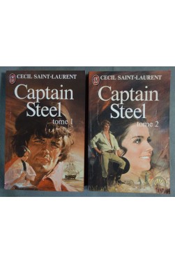 Captain Steel Tome 1 + 2 - Cecil Saint-Laurent - Ed. J'ai lu,