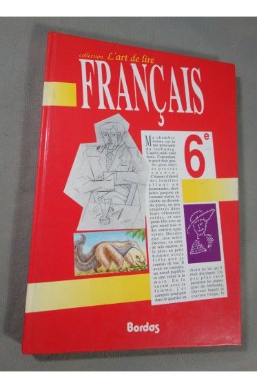 Collection L'Art de Lire - Français 6e - Bordas - specimen gratuit - méthode