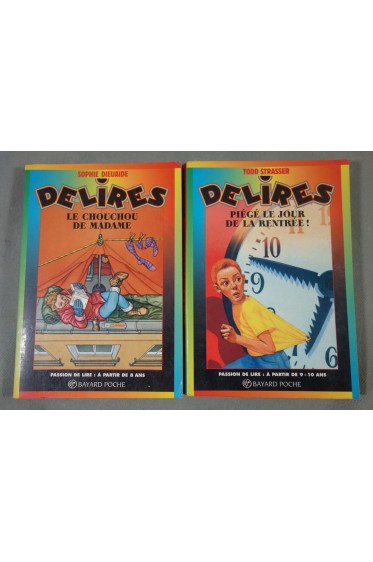 Collection DELIRES Le chouchou de Madame + Piégé le jour de la rentrée ! Bayard