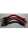 4 Jumper / Straps / Ponts REAL CABLE 5mm² OFC TDC + 4 fourches +4 bananes 4x12cm