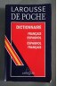 Dictionnaire français-espagnol, espagnol-français