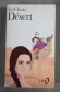 Désert - Le Clézio - Gallimard/Folio, 1985 -