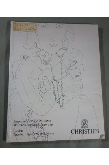 Impressionist and Modern Watercolours and Drawings - KLEE Picasso ... CHRISTIES 1990