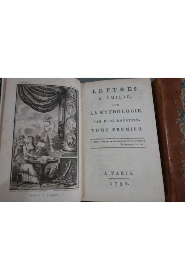 Lettres à Emilie sur la mythologie, 1790. Complet avec gravures