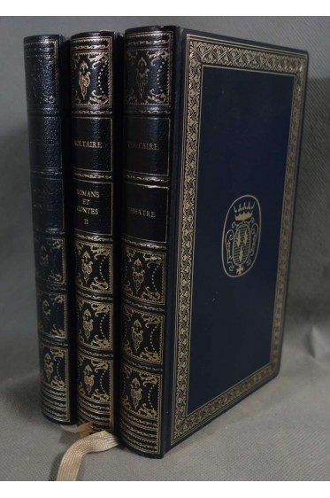Romans et Contes I et II + Théâtre - Voltaire - Cercle du bibliophile