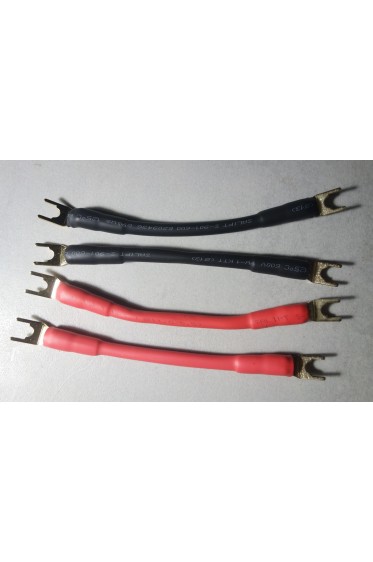 Lot 4 Jumper / Straps / Ponts de Cables SOMMER CABLE 2.5mm² + 8 fourches 4x14cm