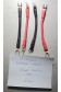 Lot 4 Jumper / Straps / Ponts de Cables SOMMER CABLE 2.5mm² + 8 fourches 4x14cm