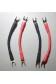 Lot 4 Jumper / Straps / Ponts de Cables SOMMER CABLE 2.5mm² + 8 fourches 4x14cm
