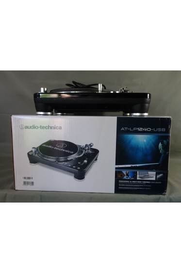 Audio-Technica AT-LP1240-USB Direct-Drive Professional DJ Turntable High Torque