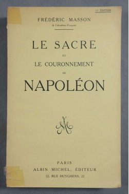 Le sacre et le couronnement de Napoléon