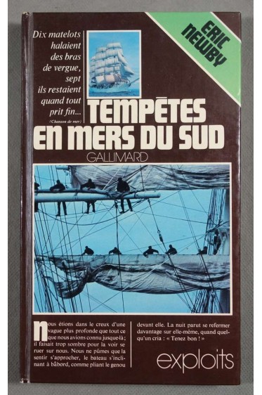 Tempêtes en mers du sud - Eric Newby - Ed. Gallimard, coll Exploits -