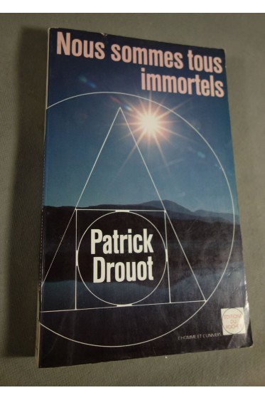 NOUS SOMMES TOUS IMMORTELS [Reliure inconnue]