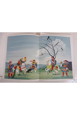 Amis et Amille. Mystère du XIVe siècle. Lithographies en couleurs de André Derain.