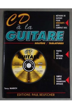 CD à la guitare - sans CD - Tony March -