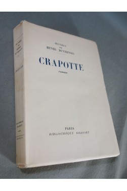 Crapotte. Edition numéroté sur vélin pur chiffon, 1928
