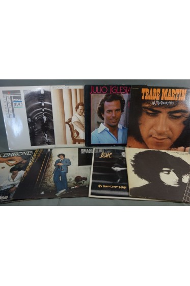 Lot x8 disques vinyles 12" 33 tours Trade Martin Billy Joel x2 Cerrone Iglesias