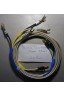 Cables enceintes montés Norstone Silver Plated 2,5 mm² OFC -2 x 2m + 8 fiches
