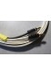 Cables enceintes montés Norstone Silver Plated 2,5 mm² OFC -2 x 2,35m + 8 fiches