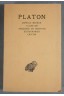 Platon Hippias mineur, Alcibiade - Les belles lettres, 1970 - Français / Grec -