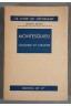 Montesquieu L'homme et son oeuvre - Joseph Dedieu - Boivin et Cie -