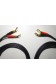 Cables enceintes montés NorStone Black 2,5mm² + 4 bananes + 4 fourches 2 x 2,25m