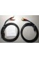 Cables enceintes montés NorStone Black 2,5mm² + 4 bananes + 4 fourches 2 x 2,25m