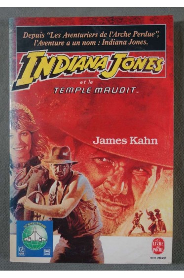 Indiana Jones et le temple maudit - James Kahn - Poche, 1984 (G1)