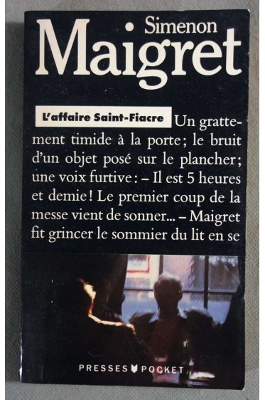 L'affaire Saint-fiacre 