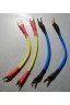 4 Jumper / Straps / Ponts de Cables NorStone 4 mm² OFC + 8 fourches 4 x 14cm
