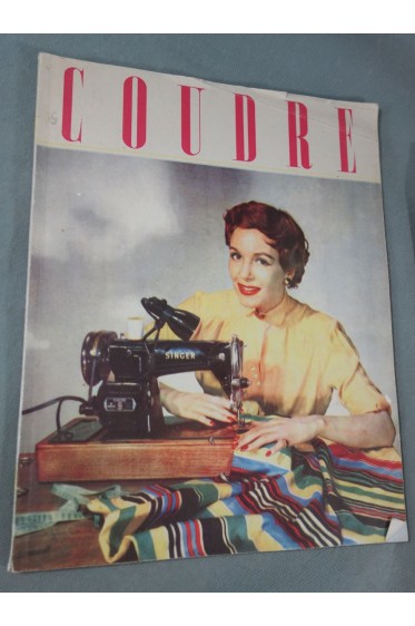 COUDRE - SINGER - manuel vintage - 64 pages - catalogue illustré