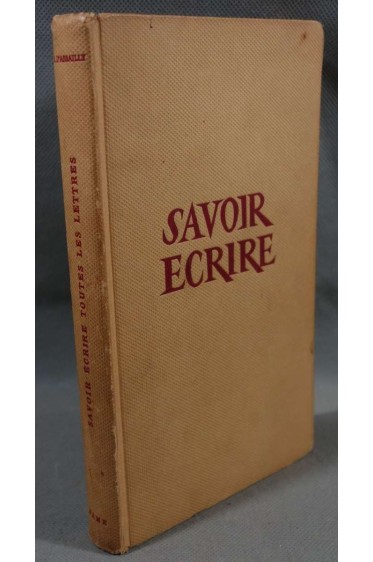 Savoir écrire toutes les lettres